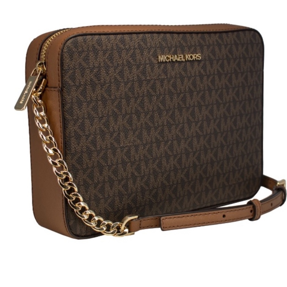 Michael Kors Large EW Crossbody Bag Brown